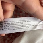 En Saison Caldera Shirred Gingham Vneck Barbie Peach Mini Dress S Orange Photo 15