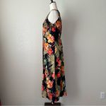Croft & Barrow Hawaiian Front Button Down Midi Dress Photo 3