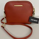 Steve Madden  BMARILYN Crossbody Bag Persimmon Domed Purse Chain Strap Photo 0