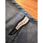 Forever 21 Y2k Denim Mini Skirt M Knee Length Flare Streetwear cowgirl Photo 2