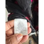 As You Wish As U Wish Black Red Rose Velvet Burnout Halter Dress M Romantic Party Goth Photo 5