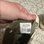 Converse  Olive Green All Star Lift  High-Tops with Embroidered Accents Photo 5