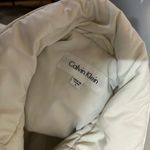 Calvin Klein Womens Small Puffer Full ZIP Jacket Hood Zip In Photo 4