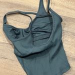 Vuori Blue Ribbed Tank Top Photo 4