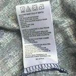 H by Halston NEW H Halston Blue Print Long Sleeve Faux Wrap Midi Dress Size M Career Work Photo 4