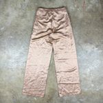 Banana Republic  Brigitte‎ Satin Wide Leg Pants Casita Pink Luxe Blend Size 2 Photo 2