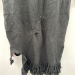 RTR Eudon Choi Collective Black Knit Long Sleeve Fringe Hem Sweater Dress Sz L Size L Photo 10