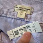 Madewell  NWT The Perfect Vintage Straight Jeans Women’s Size 30 Lavender‎ Photo 5