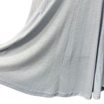 Free People  Beach Small Mini Dress V-Neck Stretch Pockets Oversized Ribbed Lilac Photo 2