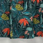 Rip skirt Paia Hawaii Green Tropical Print Wrap Skirt Size Medium Photo 7