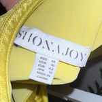 Shona joy  Sofia Asymmetrical Long Sleeve Mini Dress –‎ Lime size US 10 Photo 7