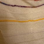 Sufer Paris Knit Stripe Tank Top Cream Rainbow Beach Vacation Style t 14 Yellow Photo 3