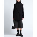 Balenciaga Garde-Robe Double Breasted Oversize Jacket Blazer Vest Black US 6 NWT Photo 2