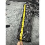 Tanjay Black & Silver Metallic Floral Textured Zip Photo 11