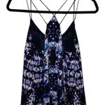 Aryn K  Silk Multicolored Spaghetti Strap Blouse Cami Photo 1