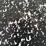 Calvin Klein  Black White Sleeveless Midi Flare Scuba Crepe‎ Dress Size 8 Pockets Photo 6