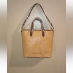 Dooney & Bourke  Beige Woven Pattern Tote Bag Photo 10