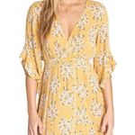 Billabong Love Light Floral Faux-Wrap Dress, Ruffled Skirt and Sleeves,… Photo 0