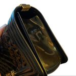 Emperia Black Quilted Flap Jelly Vegan Purse Photo 3