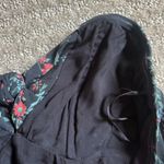 VICI NWT- Stone Valley Strapless Floral Black & Blue Print Mini Dress Photo 6