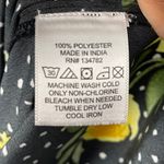 Hint of Blush Black Floral Short Sleeve Dress Large Photo 6