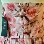 Lulus Special Moment Strapless Bustier Pink Floral Maxi Dress Size XL NWT Photo 10