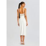 NWT Retrofete ELODIE PEARL DRESS in
White Sz Large $698 White Photo 3