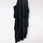 CHAPS  Sequin Cocktail Classy Party Black Tie Tiered‎ Chiffon Ruffle Dress SZ 8 M Photo 1