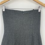 Laundry by Shelli Segal Laundry By‎ Shelli Segal Strapless Knee Length Grey Classic Sheath Dress Small Photo 6