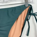 J.Crew NWT  Ribbed Curved-Waist Cheeky String Bikini Bottom Size XL NEW Photo 2