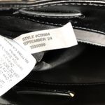 J.Crew Italian Leather Backpack Black Adjustable Small Stylish City Travel NWOT Photo 9