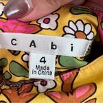 CAbi Ashbury Multi Media Retro Floral A line Skirt Photo 6