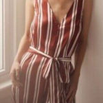 Anthropologie  SILKY PAJAMA ROMPER- SIZE SMALL LOUNGEWEAR Photo 0