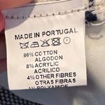 Vilagallo Blue White Striped Open Cardigan Sweater Size 40 / US 8 Pearls Tweed Photo 5