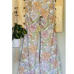 Audrey 3+1 Floral Wide Leg Pants Women's Colorful Boho Retro Lounge Photo 1