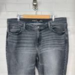 Old Navy NWT Washed Grey Black Mid Rise Boyfriend Jeans Size 16 Photo 3