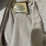 Saturday Sunday Anthropologie Top Womens Large Beige Ribbed Knot Front Blouse Photo 6