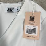 Tiger Mist  White Long Sleeve Alvina Mini Dress Photo 2