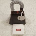 STAUD ππ Kenny Bag Brown Crocodile Embossed Photo 13