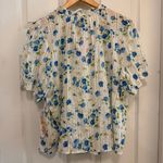 Nanette Lepore NWT  Floral Button Down Blouse Photo 3