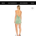 Revolve Green Mini Dress Photo 4