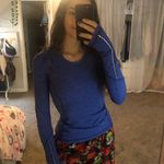 Lululemon Purple Long Sleeve Athletic Shirt Photo 3