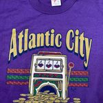 Jerzees Vintage 90s ’ Atlantic City Casino Slot Machine graphic Tee like Photo 4