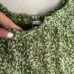 Abercrombie & Fitch  Green Babydoll Top Puff Sleeve Dainty Feminine Milkmaid Photo 4