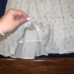 Sim & Sam NWOT  white with red and blue polka dot dress size M‎ Photo 3