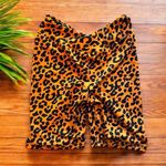 LICI FITLeopard Print Scrunch Biker Shorts Photo 0