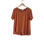 Cuyana High-Low Tee Ginger Orange Photo 2