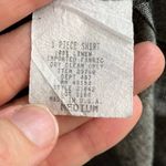 Earth Song Women's Grey 100% Linen Lightweight Jacket Size M Gray Size M Photo 7