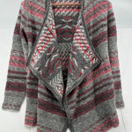 Lucky Brand  Open Front Cardigan Sweater Women's Large Warm Cozy Photo 0