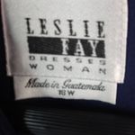 Leslie Fay  18W Dark Navy Suit Top Plus Photo 5